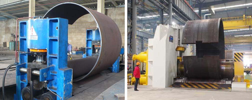 Wind Tower Welding Line Single Tower Tube Production Process