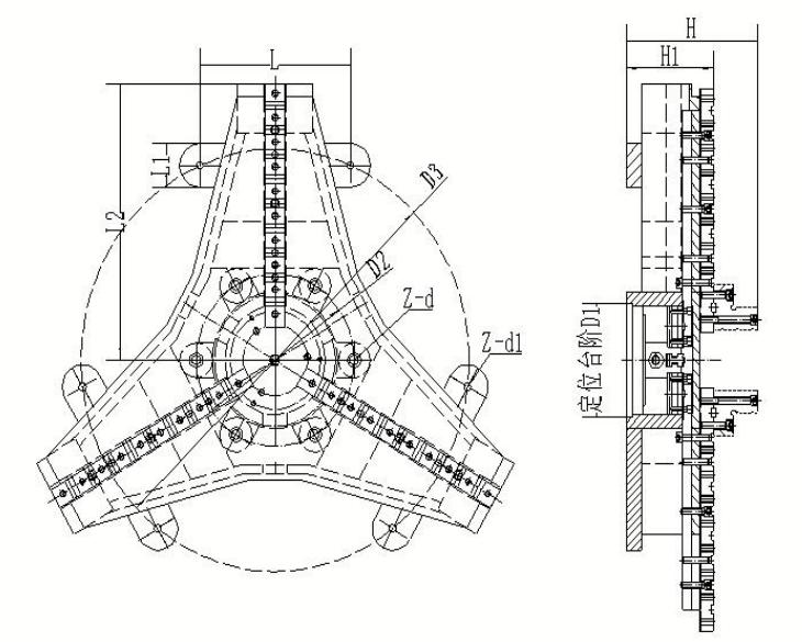 WPT series self-centering welding chuck-1